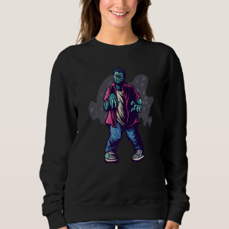 Sudadera Zombie matching couples family Halloween costume 2