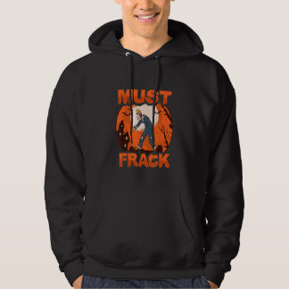 Sudadera Zombie Oilfield Worker Must Frack Halloween Costum
