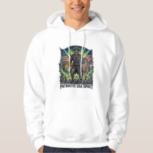 Sudadera Zombie Patriótico General Zombie Patriótico Apocal