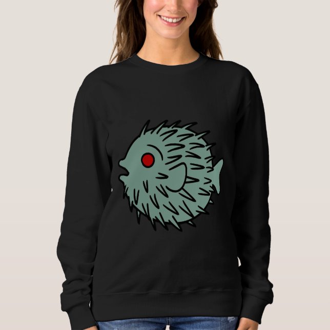 Sudadera Zombie Pufferfish (Anverso)