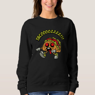 Sudadera Zombie Taco Tacos Foodie Fan Taco Zombie
