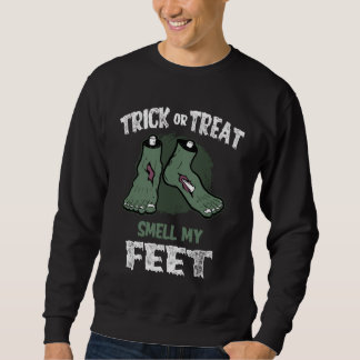 Sudadera Zombie Trick or Treat Smell My Feet Halloween