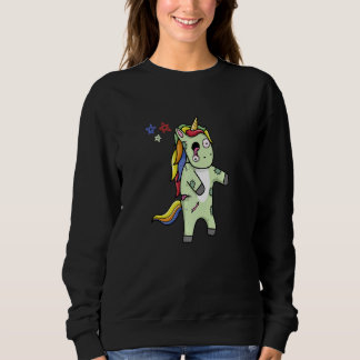 Sudadera Zombie Unicorn Magical Unicorn Halloween Zombie