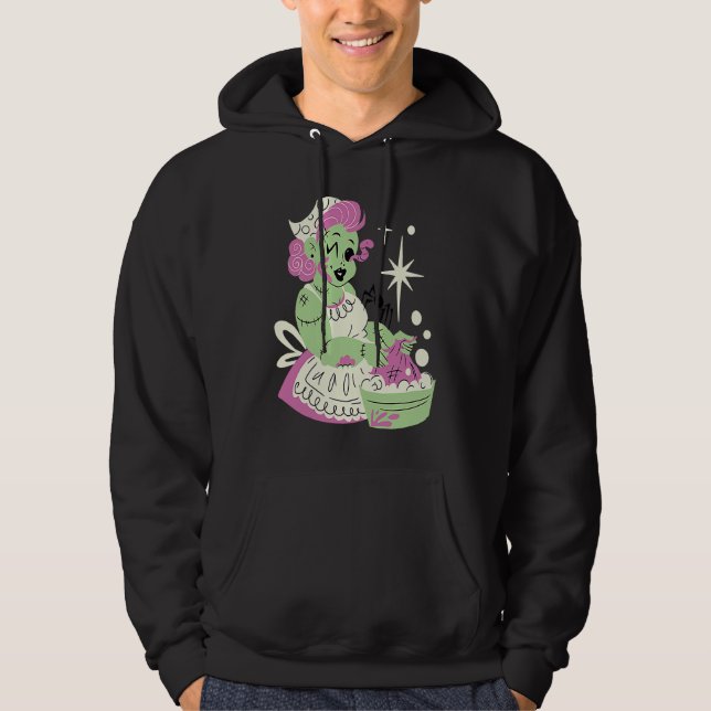 Sudadera Zombie Woman Mom Clean Halloween (Anverso)