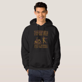 SUDADERA ZOMBIES COME CEREBROS NO TE PREOCUPES QUE SEAS SEG