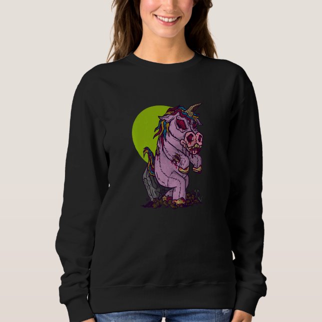 Sudadera Zombieunicorn (Anverso)