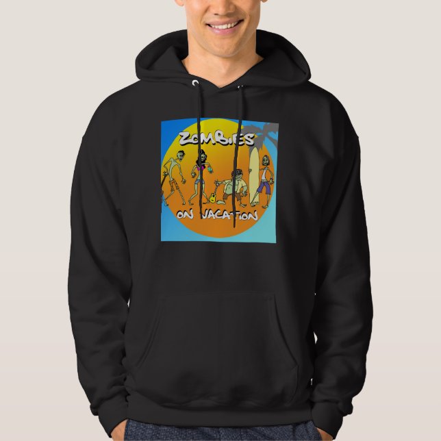 Sudadera Zombis el vacaciones (Anverso)