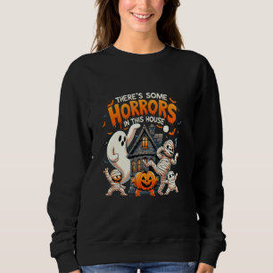 Sudadera Zombis fantasmagóricos hay algunos horrores en est