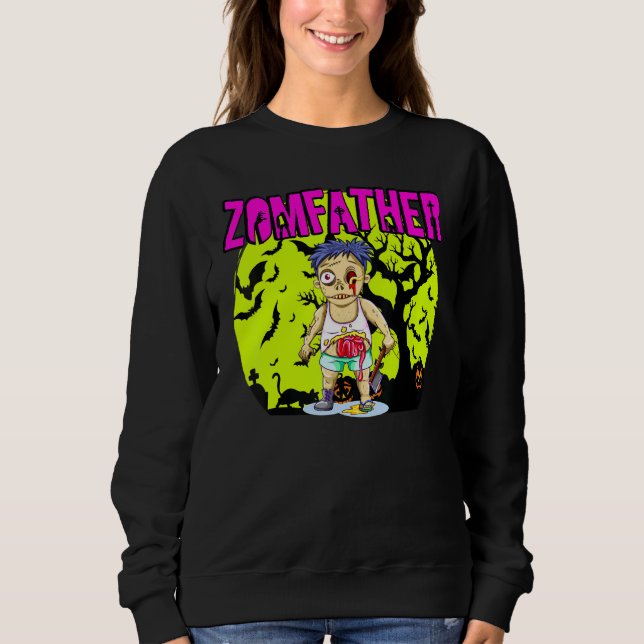 Sudadera Zomfather Zombie 1 (Anverso)