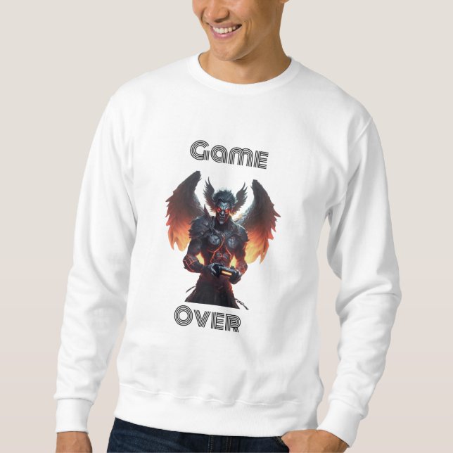 Sudadera "Zona de juegos del diablo: el dilema del amor" (Anverso)