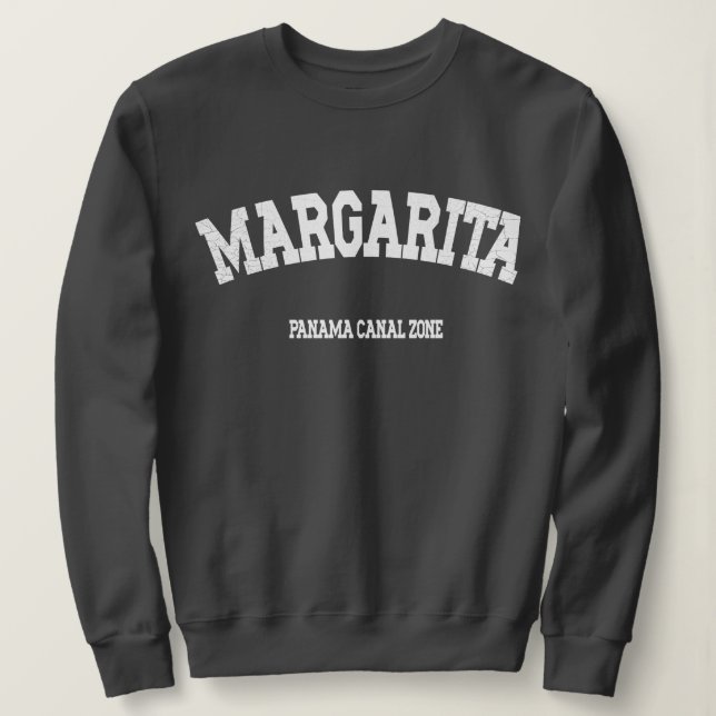 Sudadera Zona del Canal de Panamá: Margarita Sweatshirt (Anverso del diseño)