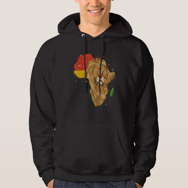Sudadera Zoo Animal Lion Africa Safari Animal Lion (Anverso)