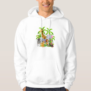 Sudadera Zoo Animals Safari Fiesta de cumpleaños por vida s