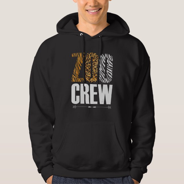 Sudadera Zoo Crew Safari Zoologist Animals (Anverso)