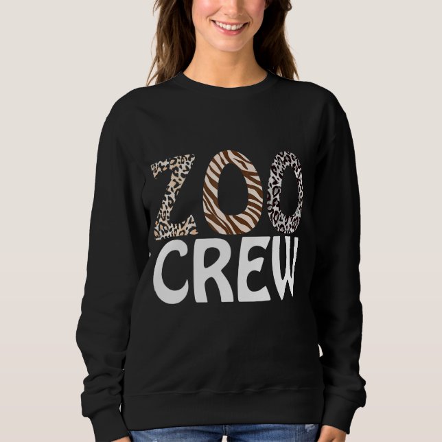 Sudadera Zoo Crew Safari Zoologist Animals 1 (Anverso)