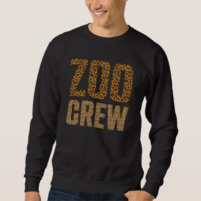 Sudadera Zoo Crew Wild Animals Safari Wildlife (Anverso)