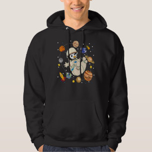 Sudadera Zoo de Planetas Cutas Zoo Animal Pingüino Espacio