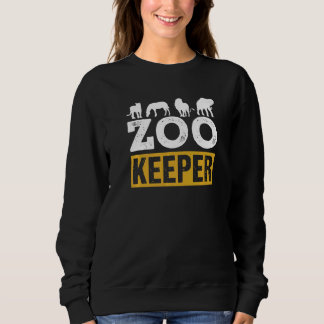 Sudadera Zoo Keeper Zookeeper Job Keeping Zookeepping