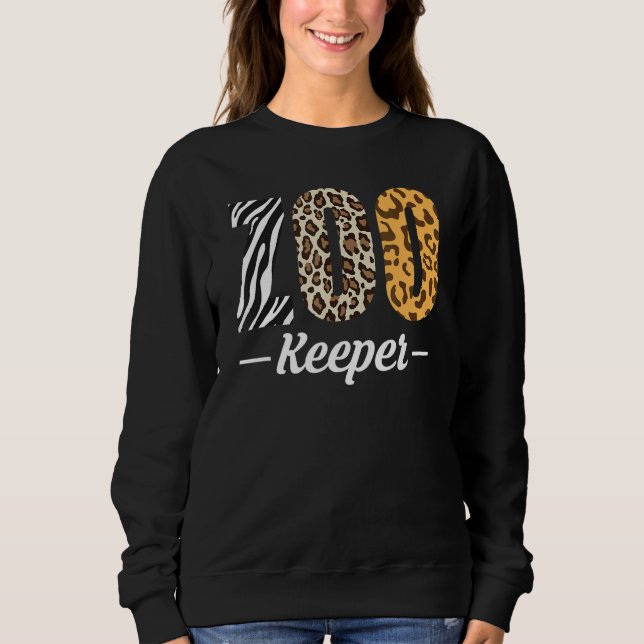 Sudadera Zookeeper Animal Keeper (Anverso)