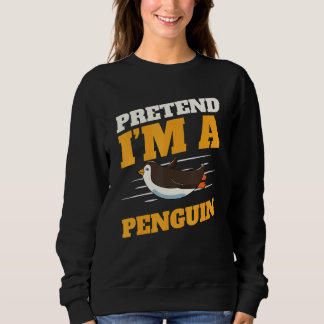 Sudadera Zookeeper Antarctic Zoo Animal Pretend I'm A Pengu