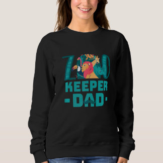 Sudadera Zookeeper Dad Safari Animal Keeper Zoology Zookeep