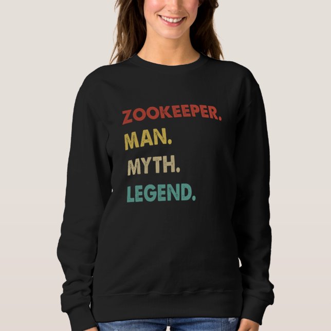 Sudadera Zookeeper Man Myth Legend  1 (Anverso)