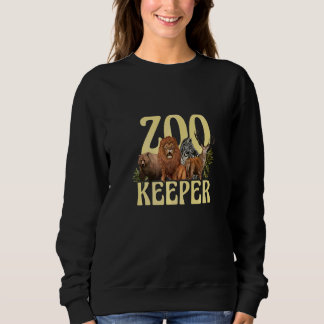 Sudadera Zookeeper Safari Animal Keeper Zoology Zoohold
