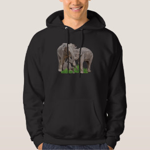 Sudadera Zookeeper zoólogo de familia elefante Safa de vida