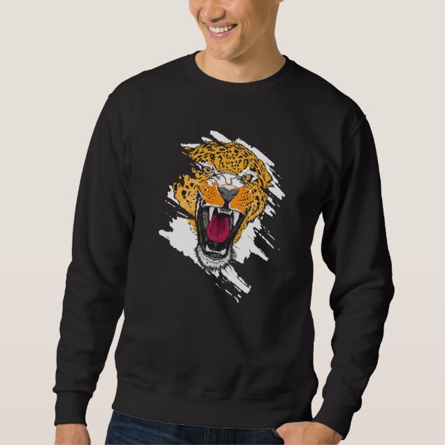 Sudadera Zookeeping Wildlife Animal Zookeeper Cheetah   (Anverso)