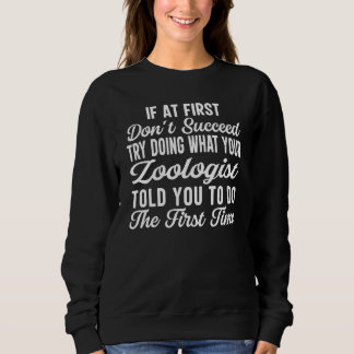Sudadera Zoologist Quote Zoology Animal  for Men Women