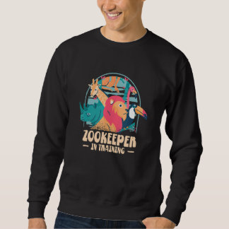 Sudadera Zoologist Zookeeping Wildlife Zoology Zoo Employee