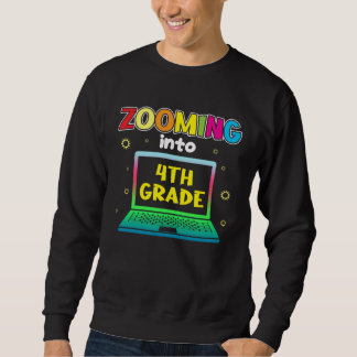 Sudadera Zooming Into 4th Grade