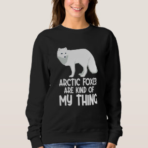 Sudadera Zorro Ártico Animales Árticos Pijamas de Zorro Árt