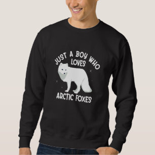 Sudadera Zorro Ártico Animales Árticos Pijamas de Zorro Árt
