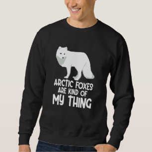 Sudadera Zorro Ártico Animales Árticos Pijamas de Zorro Árt