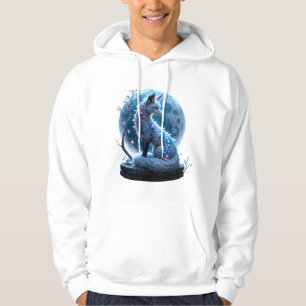 Sudadera Zorro de Cristal Bajo la Luz de la Luna – Guardián