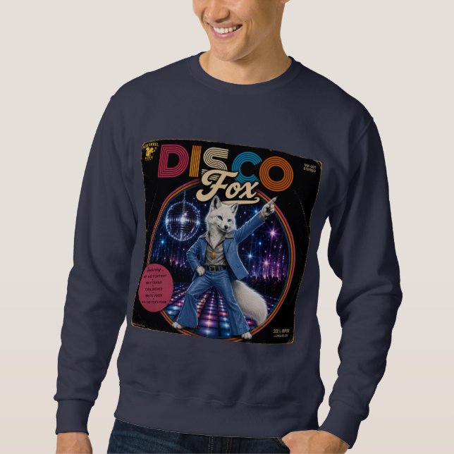 Sudadera Zorro de Disco (Anverso)