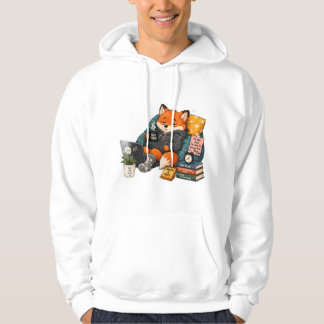 Sudadera Zorro Demasiado Cansado para Preocuparse – Zorro A