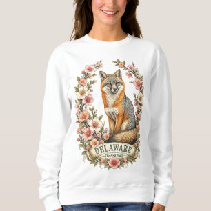 Sudadera Zorro Flor de Melocotón de Delaware