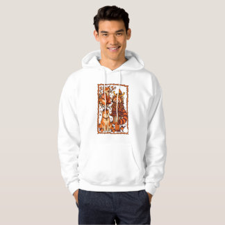 Sudadera Zorro Japonés y Samurái Panda Rojo – Kawaii Japón