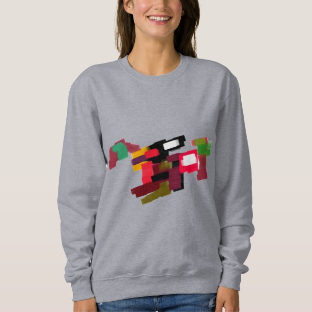 Sudadera Zorro otoño jugando   (Anverso)