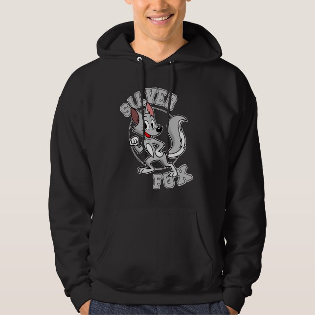 Sudadera Zorro Plateado (Anverso)