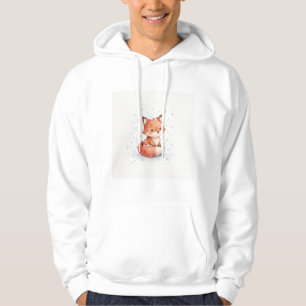 Sudadera Zorro Rojo en Navidad de Nieve que Cae