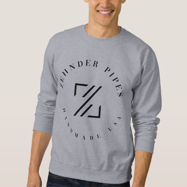 Sudadera ZP Classic Logo Crewneck Sweatshirt - masculino (Anverso)