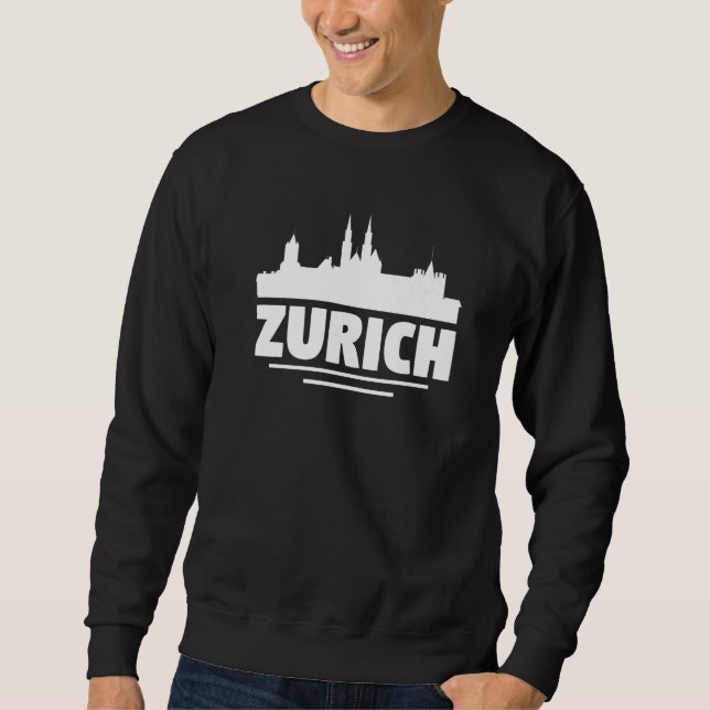 Sudadera Zurich Suiza  3 (Anverso)