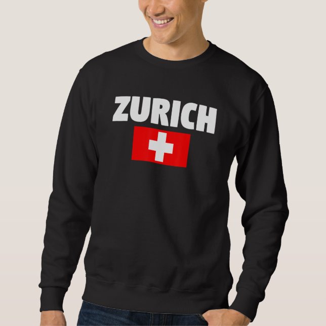 Sudadera Zurich Switzerland (Anverso)