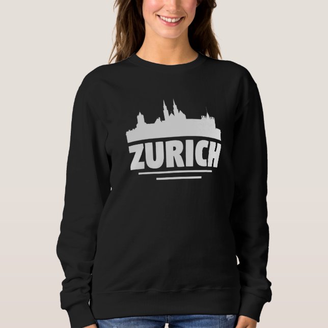 Sudadera Zurich Switzerland  3 (Anverso)