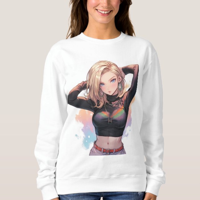 sudaderas chicas lindas (Anverso)