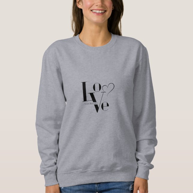 sudaderas con amor propio (Anverso)