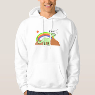 Sudaderas con capucha adultas de Rawr del arco